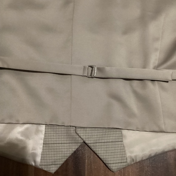 Men’s Beige  Plaid 3 pc Suit! - Picture 5 of 10